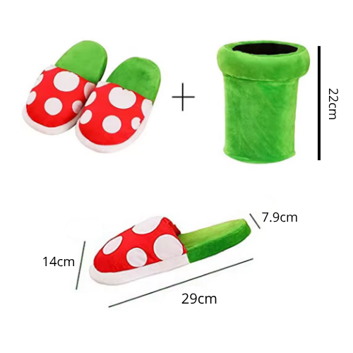 🌱Pantuflas Planta Carnívora