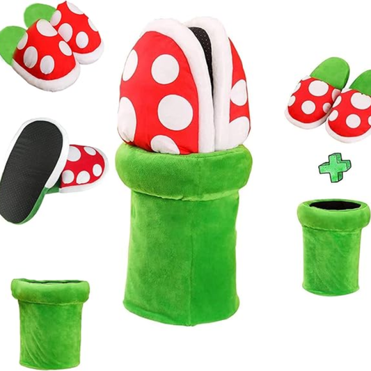 🌱Pantuflas Planta Carnívora